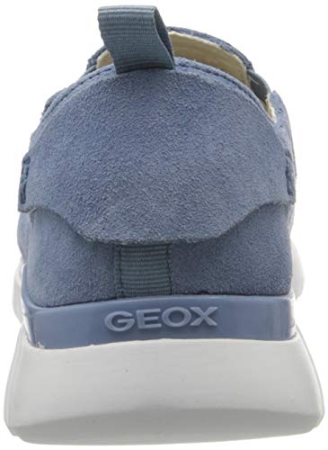 Geox D Sandal Hiver A, Zapatillas sin Cordones para Mujer, Azul (Lt Blue C4003), 39 EU