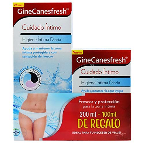 GINECANESGEL HIGIENE INTIMA 200 + 100 ML GRATIS GINECANESFRESH