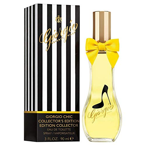 GIORGIO BEVERLY HILLS Chic Eau DE Toilette Edition Collector 90ML VAPORIZADOR Unisex Adulto, Negro, Único