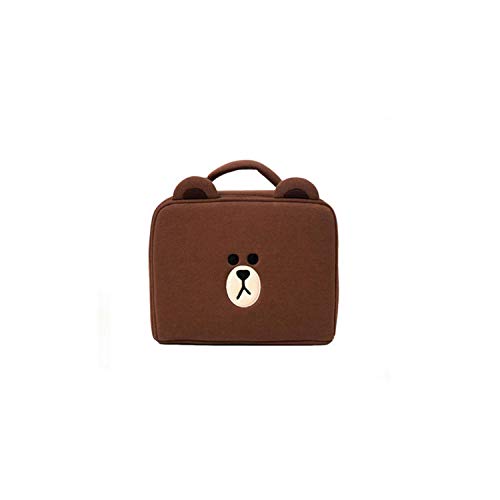 Grandes Organizadores De Maquillaje Y Almacenamiento | Bolsas De Cosméticos Portátiles Mujeres Cute Bear Duck Cosmetics Caja Estuche Para Niñas Maquillaje Organizador De Viajes Bel