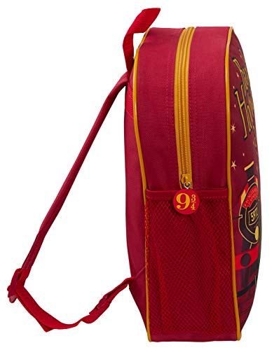 HARRY POTTER Mochila de Dibujos Animados de Hogwarts (Mochila Escolar con Encanto) para niños Talla única Volver a Hogwarts