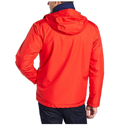 Helly Hansen Seven J Chaqueta impermeable con forro de secado rápido, cortaviento y transpirable para hombre y para uso diario