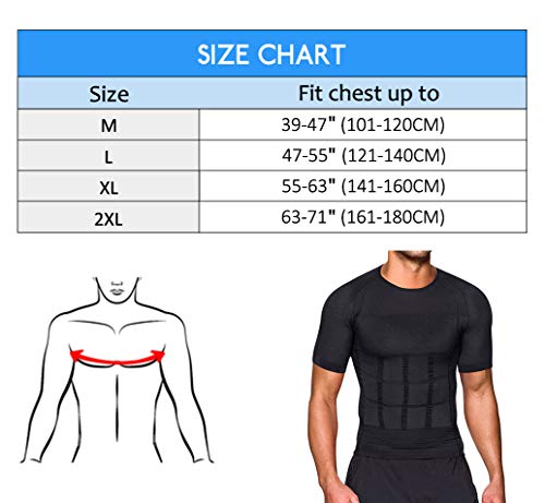 Hombres Body Shaper Chaleco Reductor Adelgazantes Camisa De Compresión Pecho Abs Abdomen Slim Tank Top Camiseta Corsés Deportivos