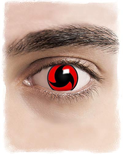 Horror-Shop Itachis Mangekyou Sharingan Lentes de Contacto