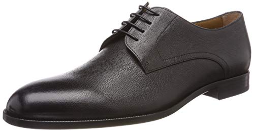 Hugo Boss Brighton_Derb_gr, Zapatos de Cordones Derby para Hombre, Gris Dark Grey 021, 42 EU