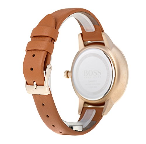 Hugo BOSS Reloj Multiesfera para Mujer de Cuarzo con Correa en Cuero 1502420