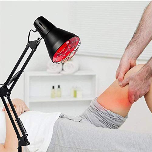 HWZZ TDP Lámpara Electromagnética De Infrarrojo Lejano Terapia Mineral De Luz De Onda para La Salud Y La Belleza para Aliviar El Dolor Muscular Y Articular,Negro,220V