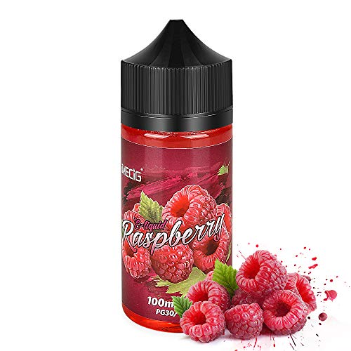 IMECIG 100ml Frambuesa Líquida Vape Jugo Premium Ecig Vape 70/30 E Líquido para Todos Los E Cigarrillos Cigarrillo Electrónico Kits de Inicio de Vape Mod Sin nicotina