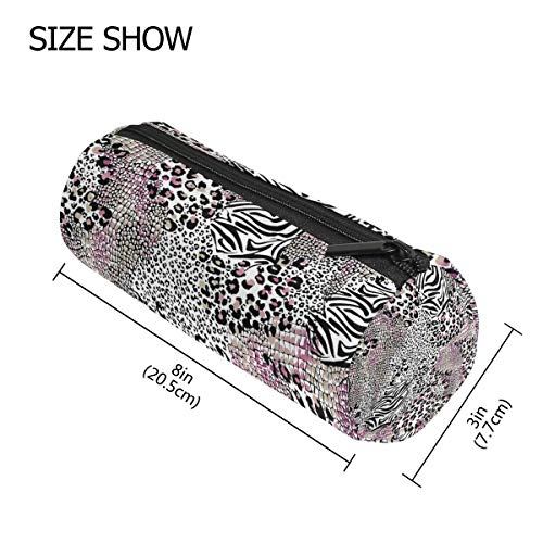 IOPLK Oficina y papelería Bolígrafos, lápices y útiles de escritura Estuches Pineapple Watermelon Summer Pencil Case Travel Makeup Organizer Clutch Bag with Zipper