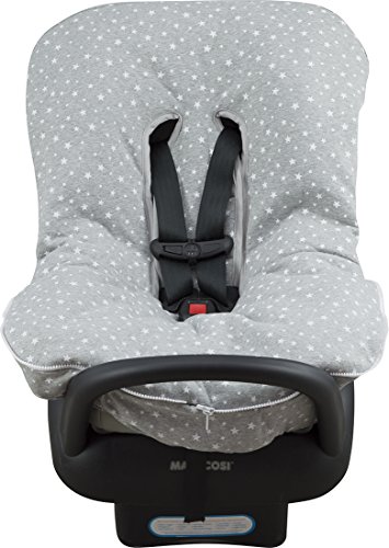 JANABEBE Funda + Saco para silla de coche grupo 0 White Star