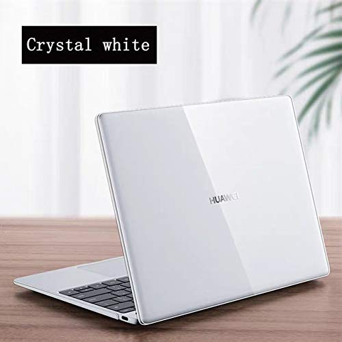 JINXIUCASE Nueva Caja de Cristal Mate for Huawei Matebook Mate Mate 13 14 Mate Libro X Pro, Casos de Mate D14 D15 compañero MagicBook14 MagicBook15 (Color : Crystal, Size : MateBook D 15)