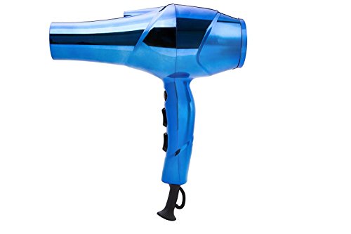 JMung'S Secador Pelo ElectrodomÃSticos Secador Alta CHJ3200-3 Potencia En Casa Secador De Pelo Profesional Secador Luz Azul AniÃ³N Termostato Cuidado del Cab, Blue