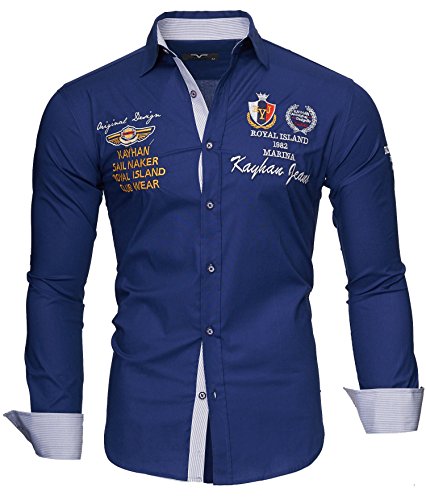 Kayhan Hombre Camisa Monaco Navy (S)