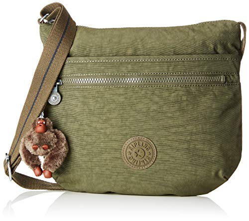 Kipling - Arto, Bolsos bandolera Mujer, Verde (Jaded Green C)