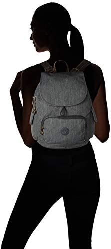 Kipling City Pack S, Mochila para Mujer, Negro (Black Indigo), 27 x 33.5 x 19 cm