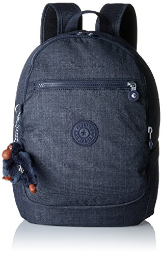 Kipling - Clas Challenger, Mochilas Mujer, Blau (Jeans True Blue), 26x36x21 cm (B x H T)