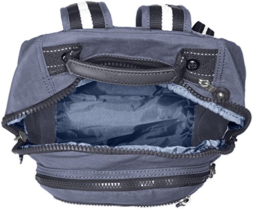 Kipling SEOUL GO Mochila escolar, 44 cm, 20 liters, Azul (True Jeans)