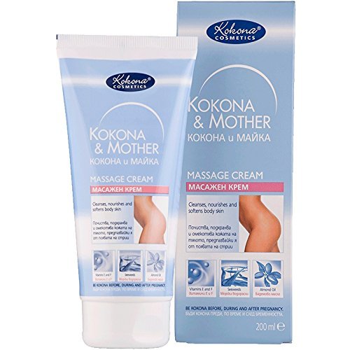 Kokona & Madre Crema de Masaje Corporal Antiestrias Sin Parabenos