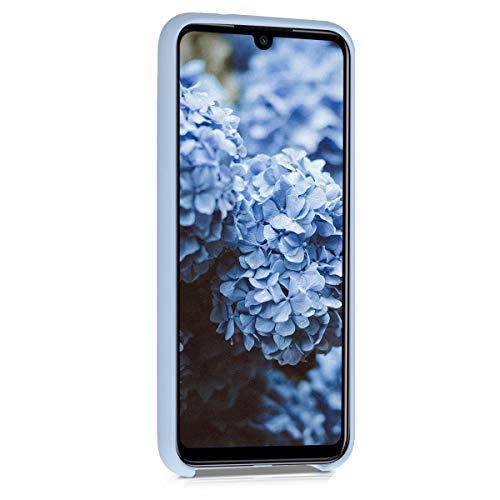 kwmobile Funda Compatible con Xiaomi Redmi Note 7 / Note 7 Pro - Carcasa de TPU para móvil - Cover Trasero en Azul Claro Mate