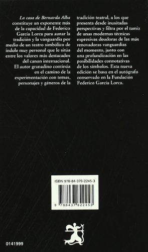 La casa de Bernarda Alba: 43 (Letras Hispánicas)