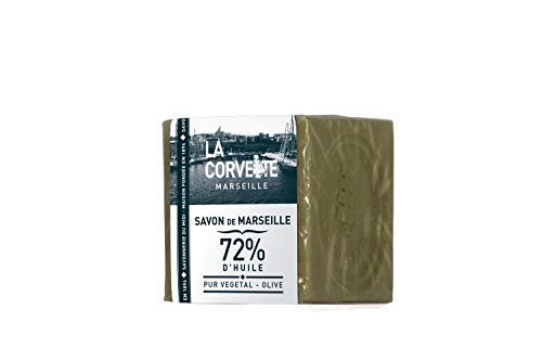 La Corvette Ecocert Cubo de Jabón de Marsella Oliva - 200 gr