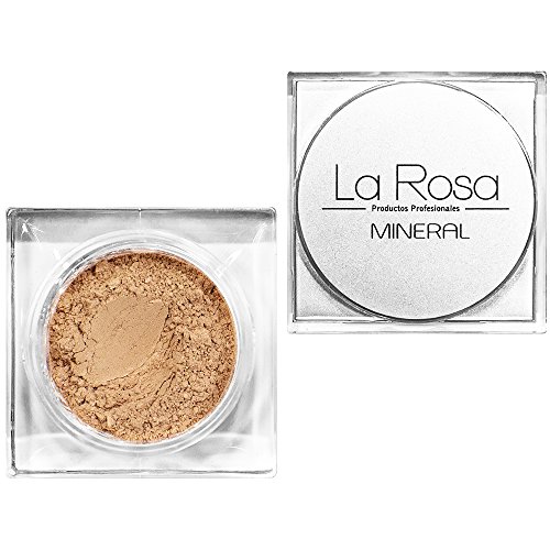 La Rosa el polvo mineral no 62 ivory polvo para sellar el maquillaje, cubriente e iluminador - 4,5 gr