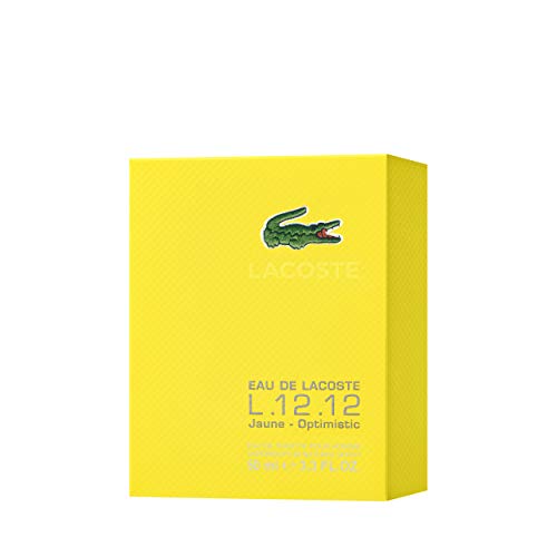 Lacoste eau de lacoste l.12.12 jaune eau de toilette 50ml vapo, 1.6 oz fl (0737052896267)