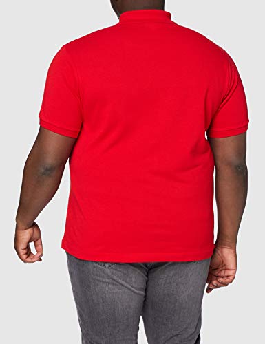 Lacoste L1212 Camiseta Polo, Rojo (Rouge), XL para Hombre