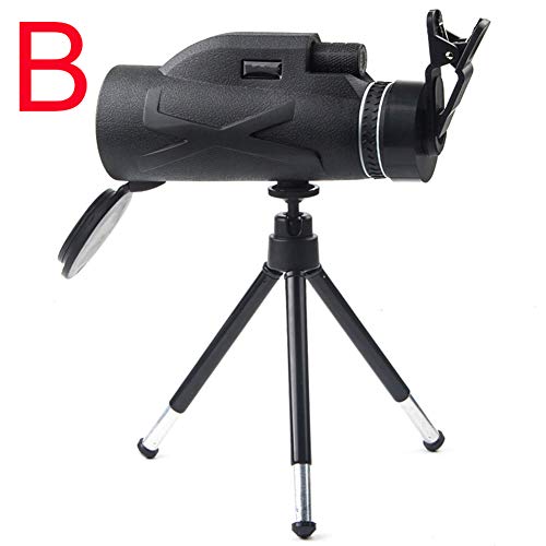 Lanbowo 80X100 Zooms Monocular portátil prisma alta definición óptico teléfono móvil telescopio