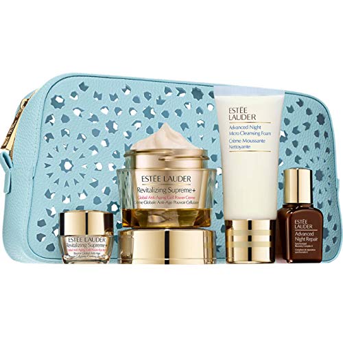 Lauder Estee Lauder Revitalizing Supreme Set Firm Glow+Cream 50 Ml+Night 15 Ml+Eyes 5 Ml+Cleansing 30 Ml - 30 Mililitros