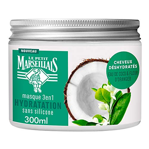 Le Petit Marseillais - Mascarilla hidratación con agua de coco y flor de naranjo 3 en 1 (300 ml)