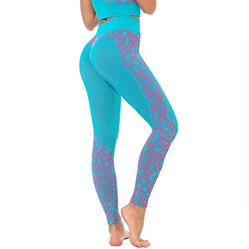 Leggings Leggings Mujer Casual Estampado De Leopardo hasta El Tobillo Spandex Jeggings Entrenamiento Cintura Alta Push Up Leggings Femme M V