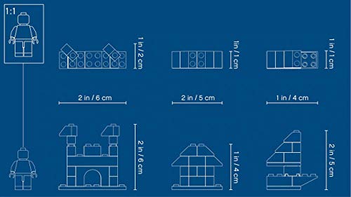 LEGO 10713 Classic Maletín Creativo, Divertidos ladrillos de colores vivos, Juego de construcción para niños