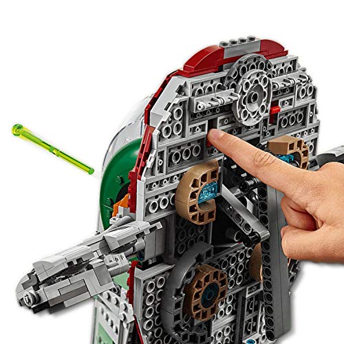 LEGO - Star Wars Esclavo I Edición 20 Aniversario, Juguete de Construcción de Nave Espacial de Boba Fett de la Guerra de las Galaxias, Incluye Minifigura de la Princesa Leia (75243)