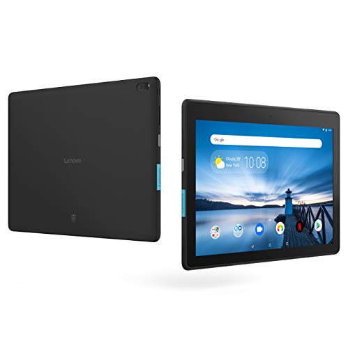 Lenovo Tab E10, Tablet HD (Procesador Qualcomm APQ8009, 2GB de RAM, 16GB de Almacenamiento, WiFi + Bluetooth), USB, Adreno 304, Android 8.1, 10.1", Negro