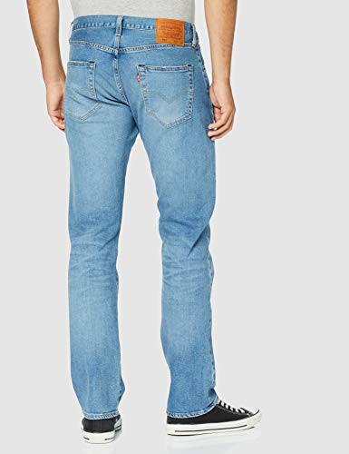 Levi's 501 Original Fit Jeans Vaqueros, Ironwood Overt, 32W / 32L para Hombre