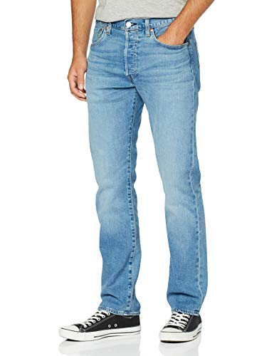 Levi's 501 Original Fit Jeans Vaqueros, Ironwood Overt, 32W / 32L para Hombre