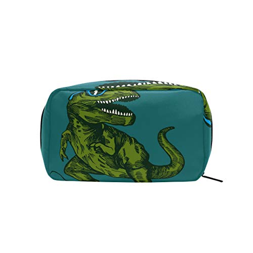 LiuBT - Neceser de viaje para maquillaje de viaje con diseño de dinosaurios