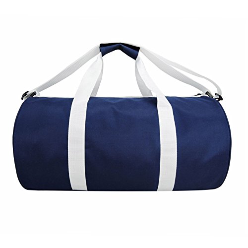 Lonsdale Unisex Barrel Bolsa De Viaje Azul Marino/Blanco Talla única