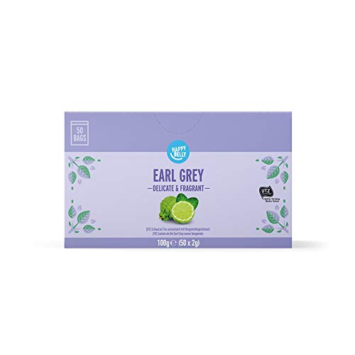 Marca Amazon - Happy Belly Bolsitas de té Earl Grey (300 bolsitas)