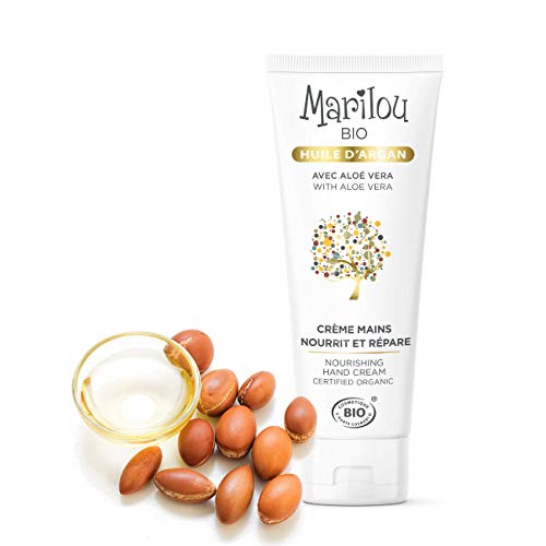 Marilou Bio - Crema para manos con argán, tubo de 75 ml