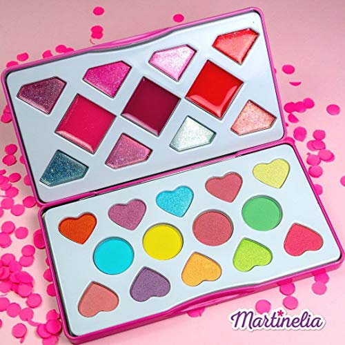 Martinelia Best Friends Forever Beauty Palette - Contains 11 Lip Glosses and 14 Eyeshadows