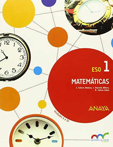 Matemáticas 1. (trimestre 1, 2, 3) - 9788467850734