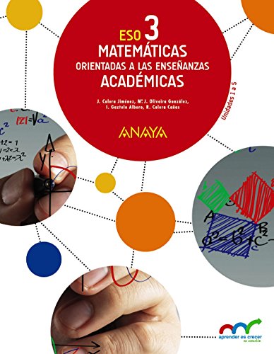 Matemáticas orientadas a las Enseñanzas Académicas 3. Trimestres. (Aprender es crecer en conexión) - 9788467852134