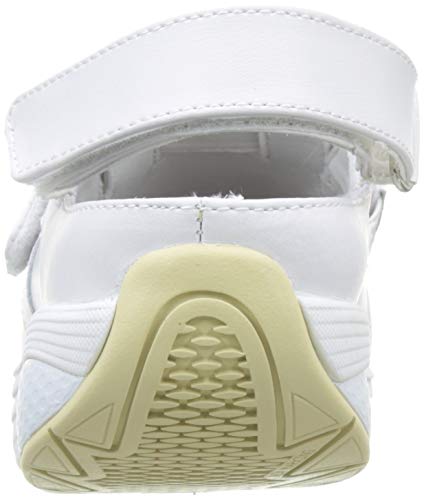 MBT FLUA WHITE/42, Zuecos de Trabajo Unisex Adulto, Blanco (White 16), 42 EU