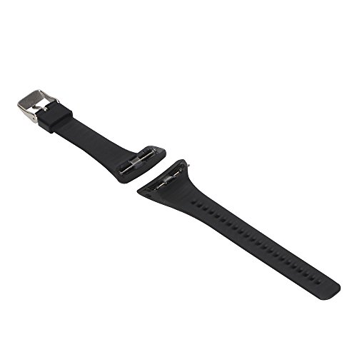 Meiruo Pulsera para Polar FT4 / Polar FT7, Correa de Repuesto para Polar FT4 / Polar FT7 (Negro)