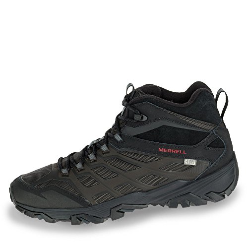 Merrell Moab Fst Ice+ Thermo, Botas de Nieve para Hombre, Negro (Black), 50 EU