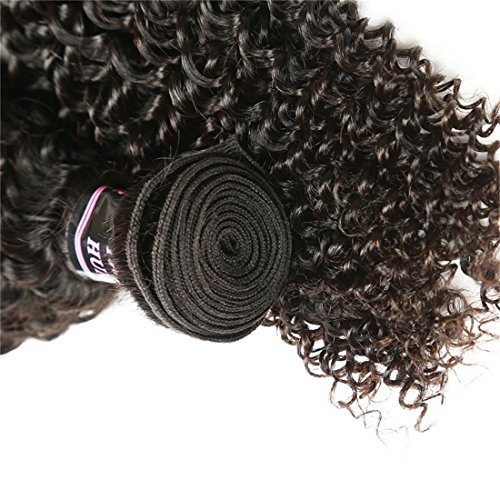 Meydlee 1 PC 1oo la extensión del pelo rizado rizado humano barato 1 Paquete de Remy de la Virgen del pelo humano de la armadura de la trama de 100 gramos de negro de Natural , 26inch