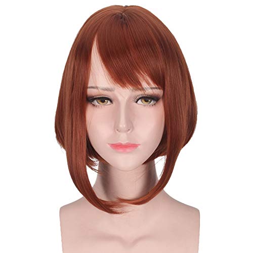 Mi héroe Academia Todoroki Shoto mujeres todos los personajes jugar peluca Cosplay disfraz Boku no Hero Academia pelucas de pelo + gorra de peluca talla única 6