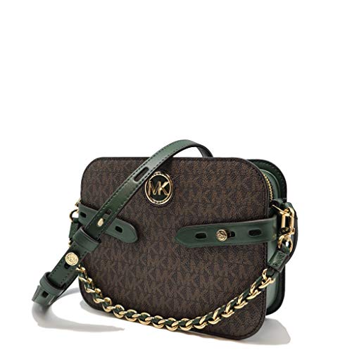 Michael Kors Bolso Carmen Lg Camera Xbody Modelo 32F0GNMC7B Color Verde (309 Moss)